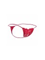 MOB TANGA DE ENCAJE ROJO TALLA S M