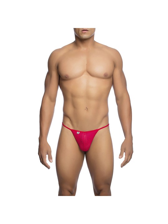 MOB V STRING DE MICROFIBRA ROJA TALLA S M
