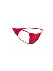 MOB V STRING DE MICROFIBRA ROJA TALLA S M