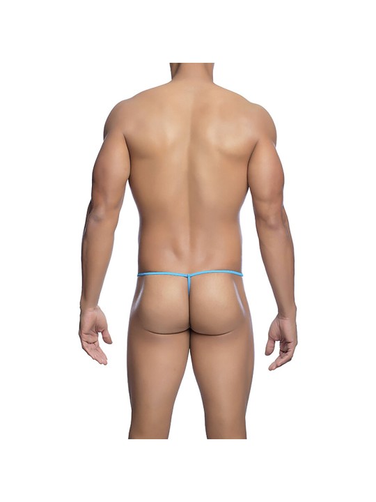 MOB TANGA TRANSPARENTE CON FORMA DE T AQUA TALLA S M