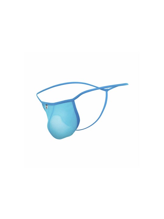 MOB TANGA TRANSPARENTE CON FORMA DE T AQUA TALLA S M