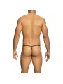 MOB TANGA TRANSPARENTE CON FORMA DE T NEGRO TALLA S M