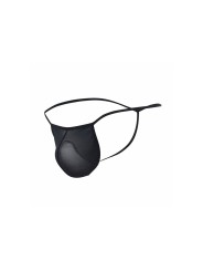 MOB TANGA TRANSPARENTE CON FORMA DE T NEGRO TALLA S M