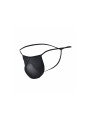 MOB TANGA TRANSPARENTE CON FORMA DE T NEGRO TALLA S M