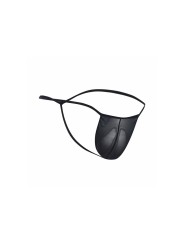 MOB TANGA TRANSPARENTE CON FORMA DE T NEGRO TALLA S M