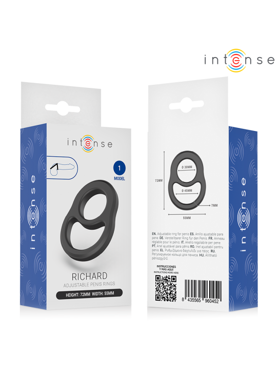 INTENSE RICHARD ANILLO DOBLE AJUSTABLE MODELO 1