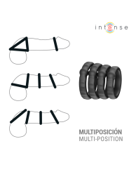 INTENSE MICHIEL SET DE 4 ANILLOS MODELO 10