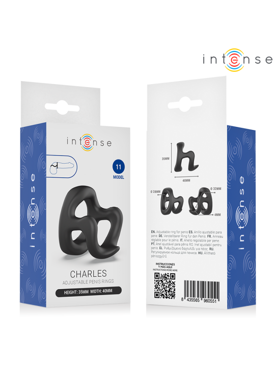 INTENSE CHARLES ANILLO AJUSTABLE MODELO 11