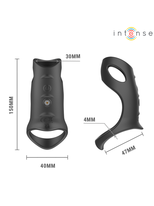 INTENSE JEROME ANILLO VIBRADOR AJUSTABLE MODELO 12