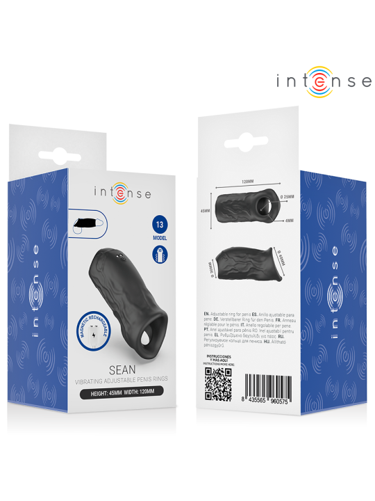 INTENSE SEAN ANILLO VIBRADOR AJUSTABLE MODELO 13