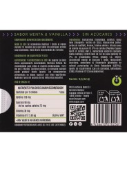 WUG on El chicle funcional con cafeina y guarana sabor menta vainilla BLISTER 8 UDS