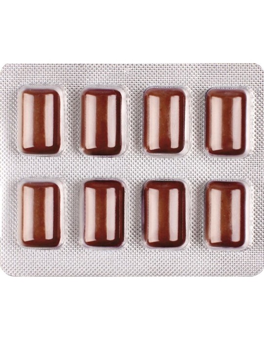 WUG power up El chicle funcional con cafeina y mate sabor cafe BLISTER 8 UDS