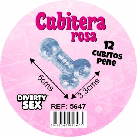 DIABLO PICANTE CUBITERA 12 PENES SILICONA DURA PARA COLGAR ROSA