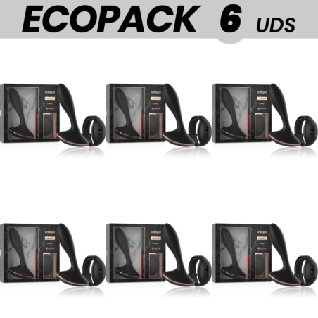 ECOPACK 6 UDS ANBIGUO WATCHME CONTROL REMOTO VIBRADOR PLUG ANAL VERNET