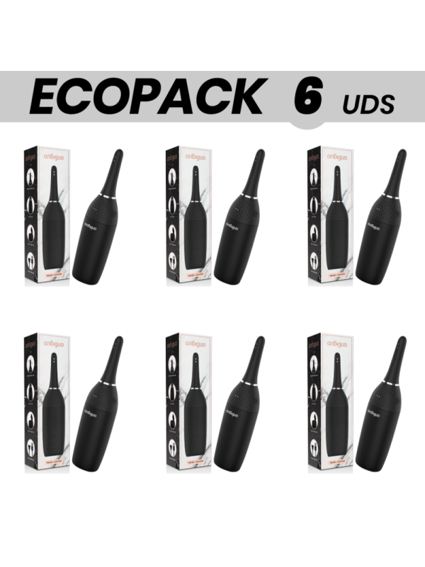 ECOPACK 6 UDS ANBIGUO ULTIMATE LIMPIADOR ANAL AUTOMATICO 5 INTENSIDADESIS