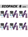 ECOPACK 6 UDS TREASURE LAURENCE RABBIT VIBRATOR COMPATIBLE CON WATCHME WIRELESS TECHNOLOGY