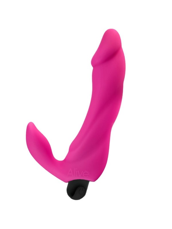 ALIVE BIFUN PRO DILDO VIBRADOR ROSA 149 CM