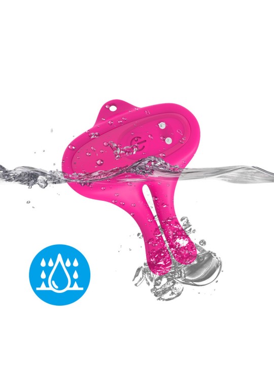 ARMONY PINZAS PARA PEZONES MAGNETICA CON VIBRACION FORMA CONEJO ROSA