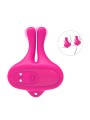 ARMONY PINZAS PARA PEZONES MAGNETICA CON VIBRACION FORMA CONEJO ROSA