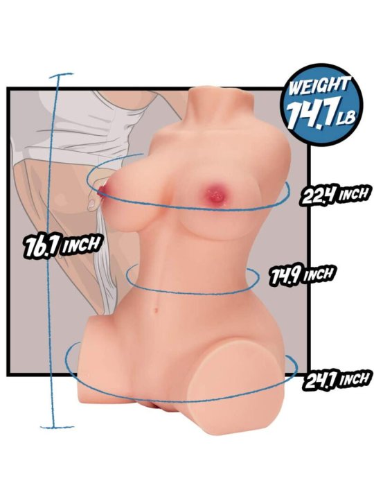 ARMONY TORSO FEMENINO REALISTICO MODELO 10