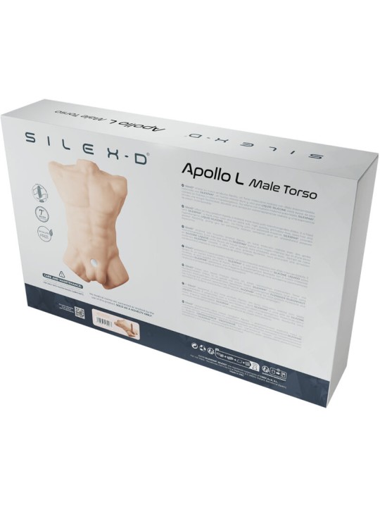 SILEXD APOLLO L TORSO REALISTICO MASCULINO