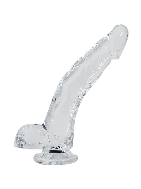 ALIVE STALLION PENE REALISTICO TRANSPARENTE 22 CM
