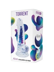 ALIVE TORRENT PENE REALISTICO TRANSPARENTE 206 CM