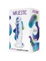 ALIVE MAJESTIC PENE REALISTICO TRANSPARENTE 147 CM