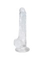 ALIVE LUSTY PENE REALISTICO TRANSPARENTE 18 CM