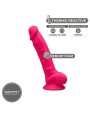 SILEXD MODELO 1 PENE REALISTICO SILICONA PREMIUM SILEXPAN FUCSIA 175 CM