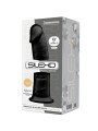 SILEXD MODELO 2 PENE REALISTICO SILICONA PREMIUM SILEXPAN NEGRO 23 CM