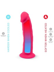 SILEXD MODELO 2 PENE REALISTICO SILICONA PREMIUM SILEXPAN FUCSIA 192 CM