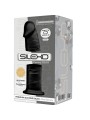 SILEXD MODELO 2 PENE REALISTICO SILICONA PREMIUM SILEXPAN NEGRO 19 CM