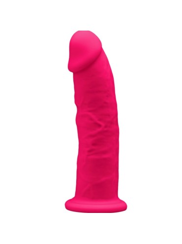 SILEXD MODELO 2 PENE REALISTICO SILICONA PREMIUM SILEXPAN FUCSIA 15 CM