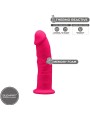 SILEXD MODELO 2 PENE REALISTICO SILICONA PREMIUM SILEXPAN FUCSIA 15 CM