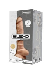 SILEXD MODELO 1 PENE REALISTICO SILICONA PREMIUM SILEXPAN 20 CM