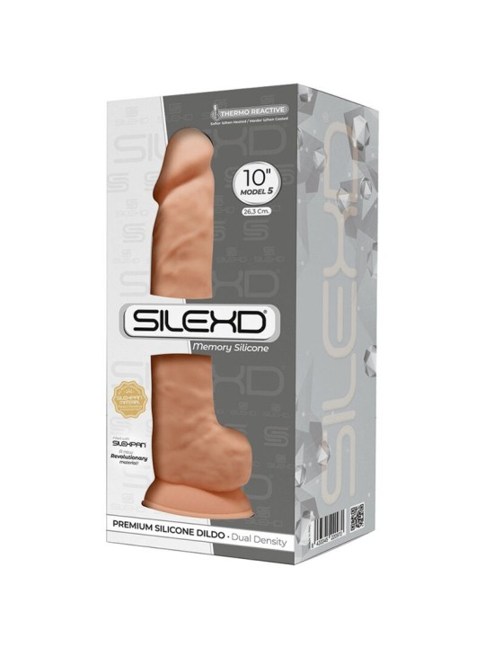 SILEXD MODELO 1 PENE REALISTICO SILICONA PREMIUM SILEXPAN 266 CM