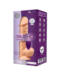 SILEXD MODELO 1 PENE REALISTICO VIBRADOR SILICONA PREMIUM SILEXPAN CONTROL REMOTO 218 CM