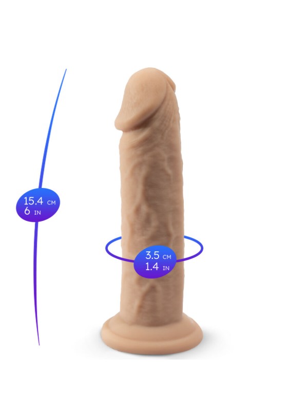 SILEXD PENE REALISTICO MODELO 2 SILICONA TERMOREACTIVO 154 CM