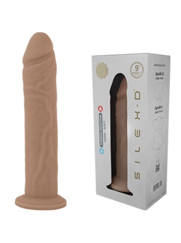 SILEXD PENE REALISTICO MODELO 9 SILICONA LIQUIDA 228 CM