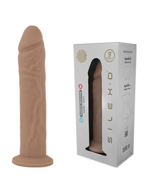 SILEXD PENE REALISTICO MODELO 9 SILICONA LIQUIDA 228 CM