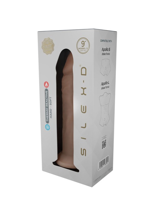 SILEXD PENE REALISTICO MODELO 9 SILICONA LIQUIDA 228 CM
