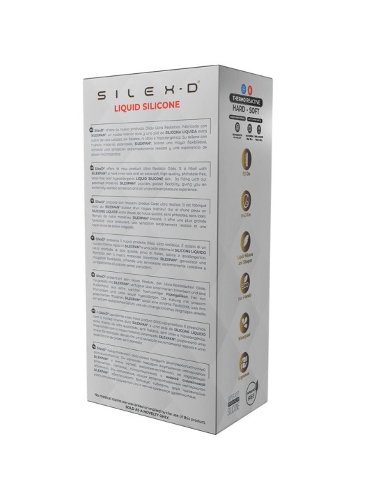 SILEXD PENE REALISTICO MODELO 8 SILICONA LIQUIDA 206 CM