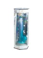 SILEXD ANGEL DILDO FANTASY SILICONA LIQUIDA TERMOREACTIVO AZUL CELESTE 203 CM