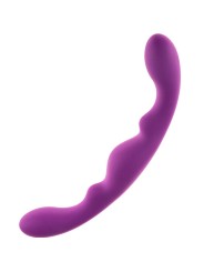 ALIVE LUNA DILDO DOBLE PENETRACION SILICONA VIOLETA 25 CM