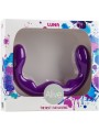 ALIVE LUNA DILDO DOBLE PENETRACION SILICONA VIOLETA 25 CM