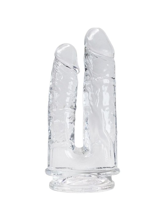 ALIVE IMPERIUM PENE REALISTICO DOBLE TRANSPARENTE 12 14 CM