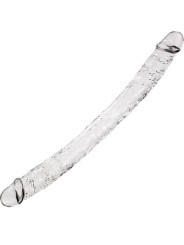 ALIVE SUPREME PENE REALISTICO DOBLE TRANSPARENTE 385 CM