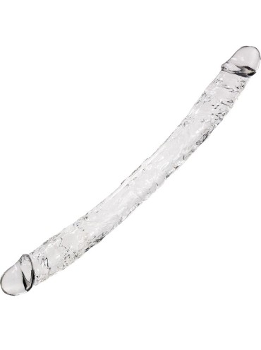 ALIVE SUPREME PENE REALISTICO DOBLE TRANSPARENTE 385 CM