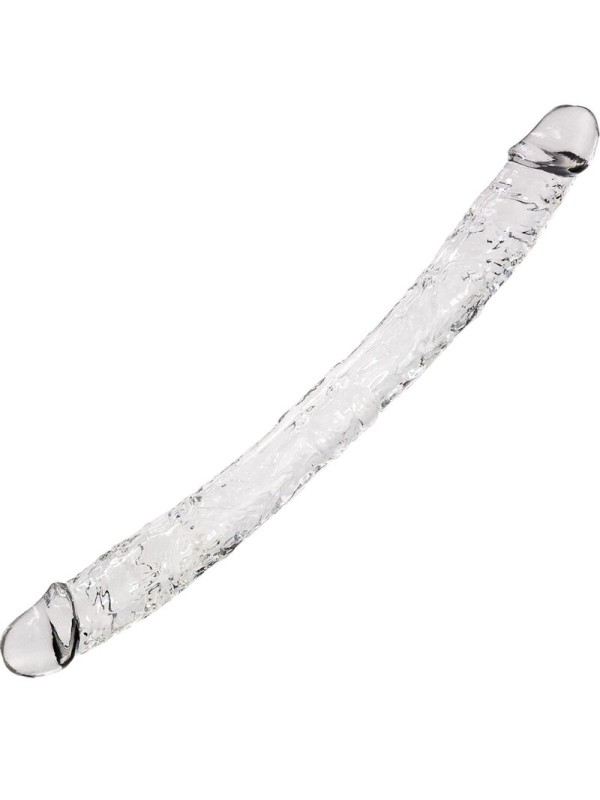 ALIVE SUPREME PENE REALISTICO DOBLE TRANSPARENTE 385 CM